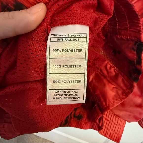 Hardwood Classics Mitchell & Ness Houston Rockets Women’s XL Windbreaker Jacket - Picture 5 of 5